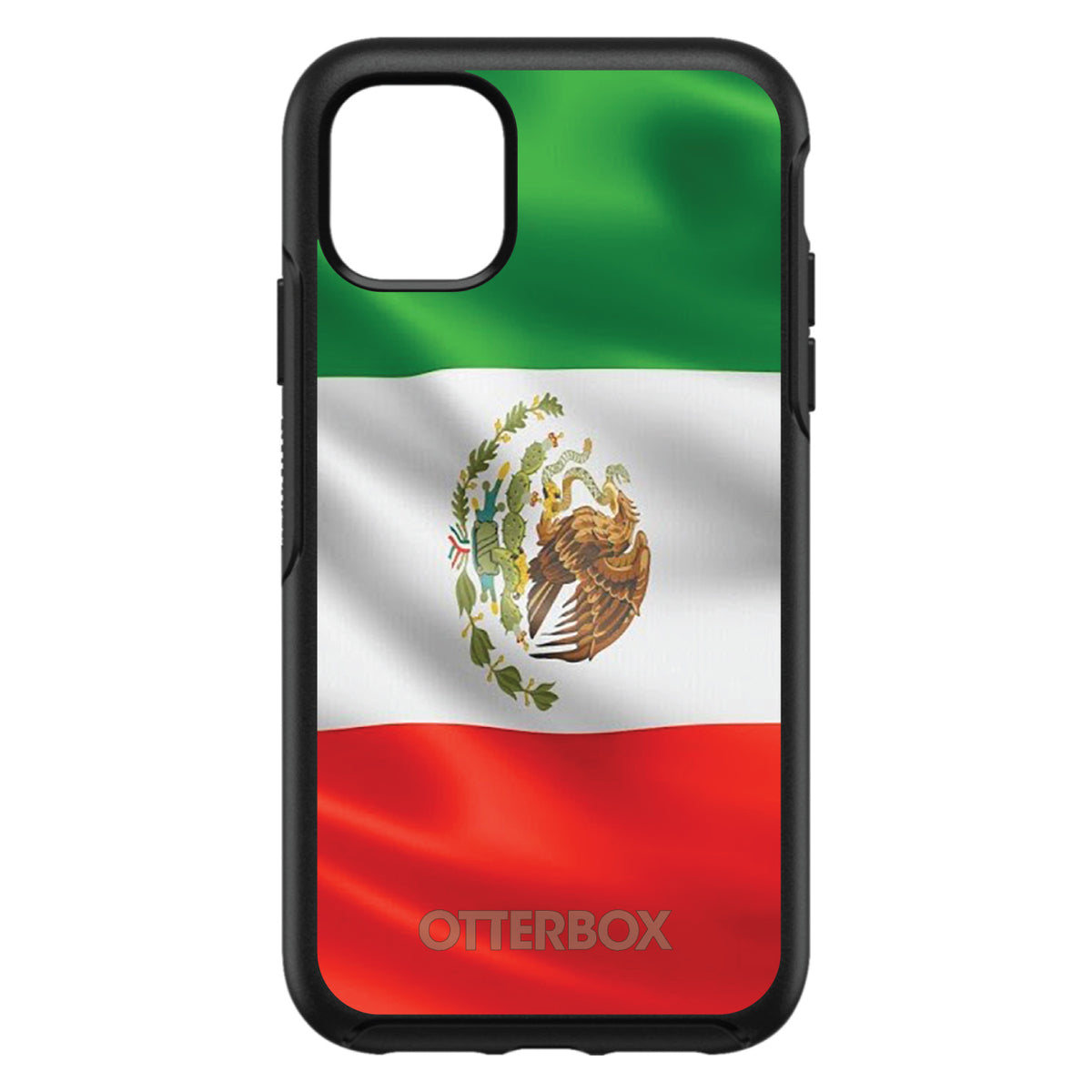 Red White Green Mexican Flag Mexico OtterBox Symmetry Case for iPhone & Galaxy