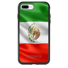 DistinctInk™ OtterBox Symmetry Series Case for Apple iPhone / Samsung Galaxy / Google Pixel - Red White Green Mexican Flag Mexico