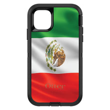 DistinctInk™ OtterBox Defender Series Case for Apple iPhone / Samsung Galaxy / Google Pixel - Red White Green Mexican Flag Mexico