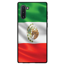 DistinctInk® Hard Plastic Snap-On Case for Apple iPhone or Samsung Galaxy - Red White Green Mexican Flag Mexico
