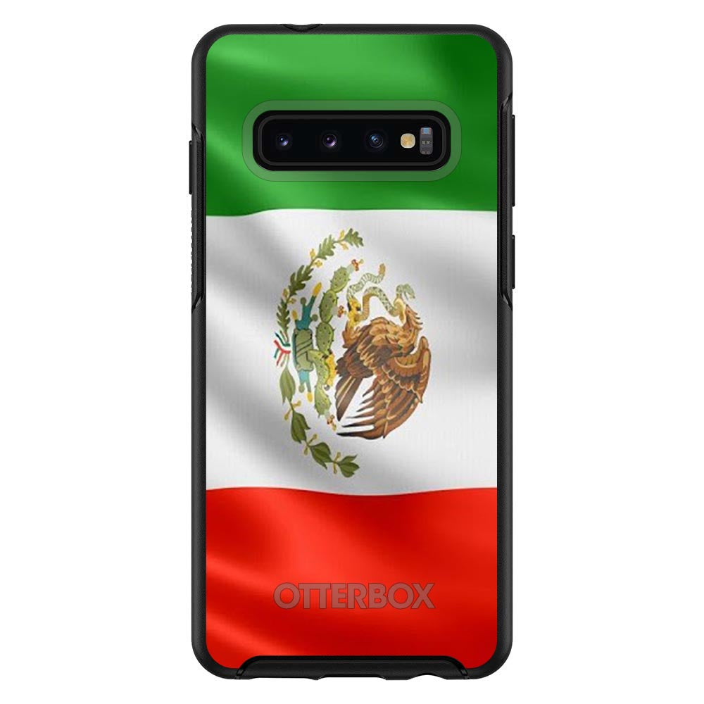 Red White Green Mexican Flag Mexico OtterBox Symmetry Case for iPhone & Galaxy, view 6