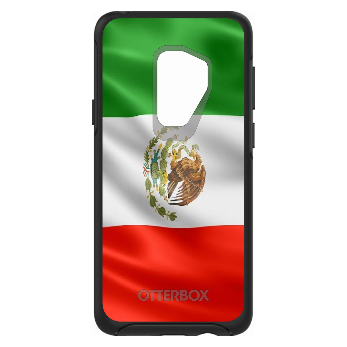 Red White Green Mexican Flag Mexico OtterBox Symmetry Case for iPhone & Galaxy, view 9