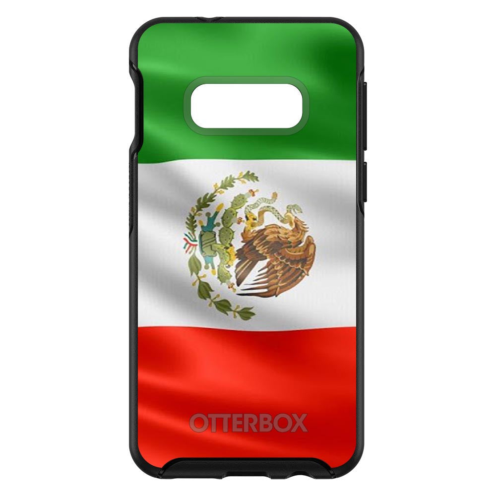 Red White Green Mexican Flag Mexico OtterBox Symmetry Case for iPhone & Galaxy, view 7
