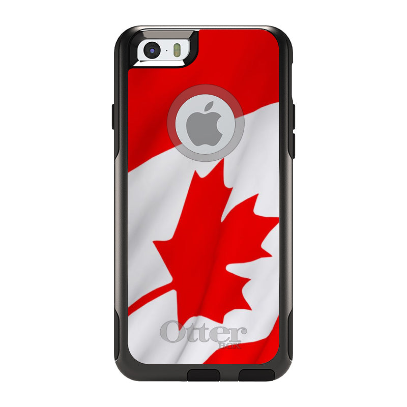 Red White Canadian Flag Canada OtterBox Commuter Case for iPhone & Galaxy, view 4