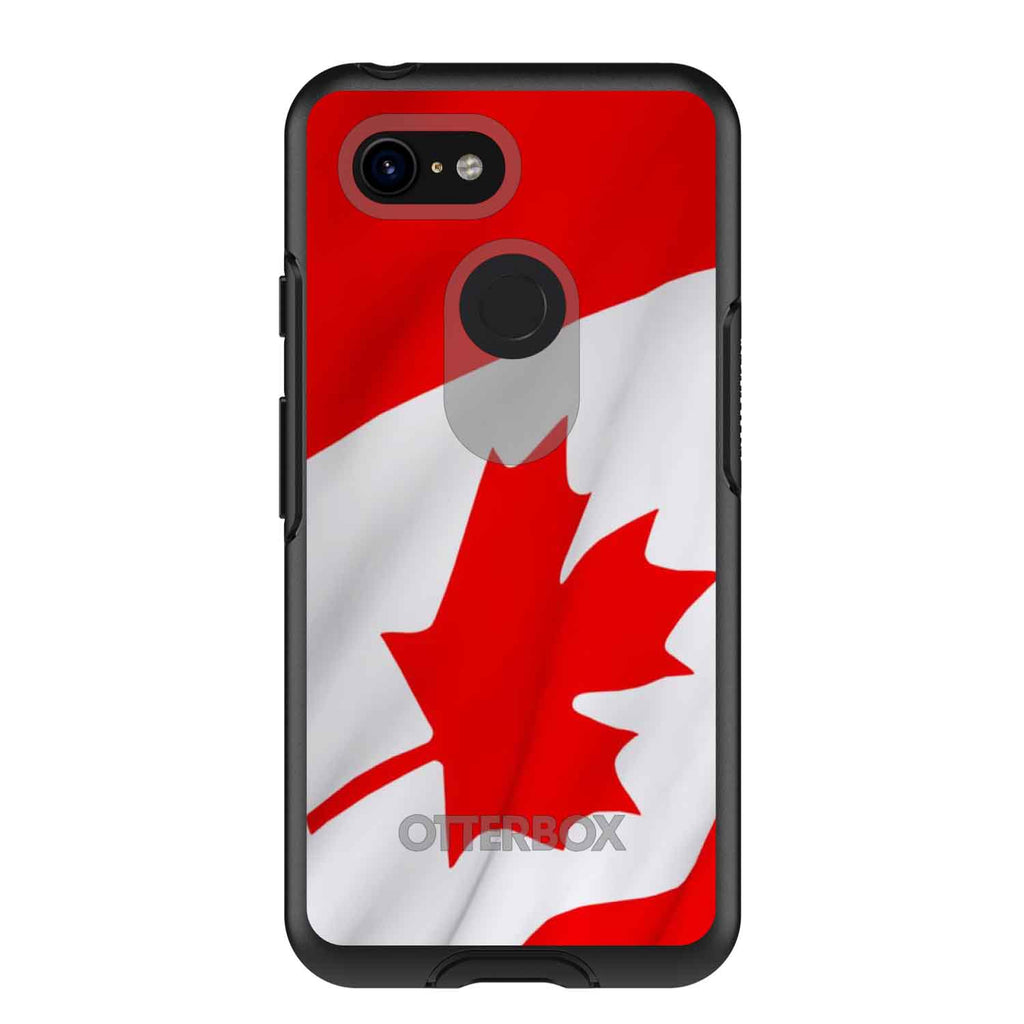 Red White Canadian Flag Canada OtterBox Symmetry Case for iPhone & Galaxy, view 15