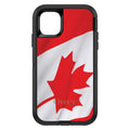 Red White Canadian Flag Canada OtterBox Defender Case for iPhone & Galaxy, view 2