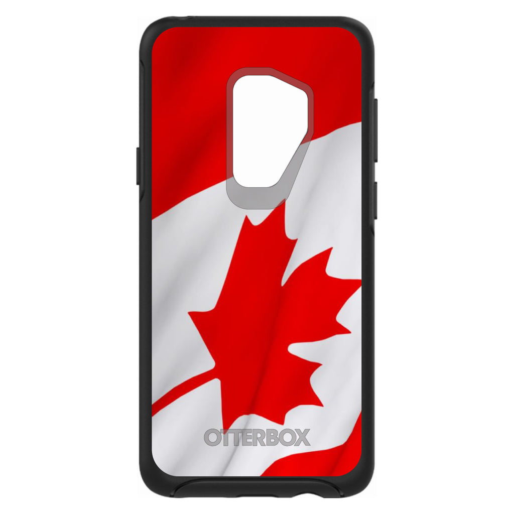 Red White Canadian Flag Canada OtterBox Symmetry Case for iPhone & Galaxy, view 9