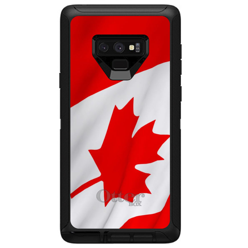 Red White Canadian Flag Canada OtterBox Defender Case for iPhone & Galaxy, view 13