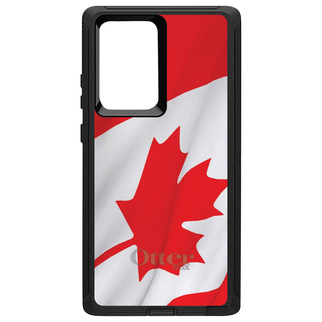 Red White Canadian Flag Canada OtterBox Defender Case for iPhone & Galaxy, view 10