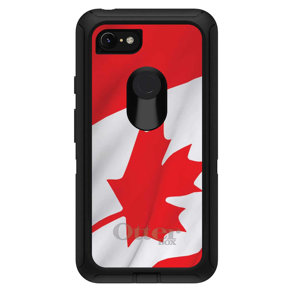 Red White Canadian Flag Canada OtterBox Defender Case for iPhone & Galaxy, view 15