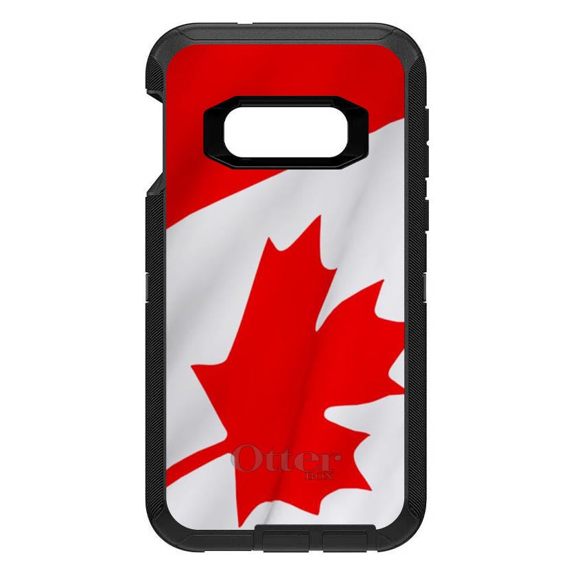 Red White Canadian Flag Canada OtterBox Defender Case for iPhone & Galaxy, view 7