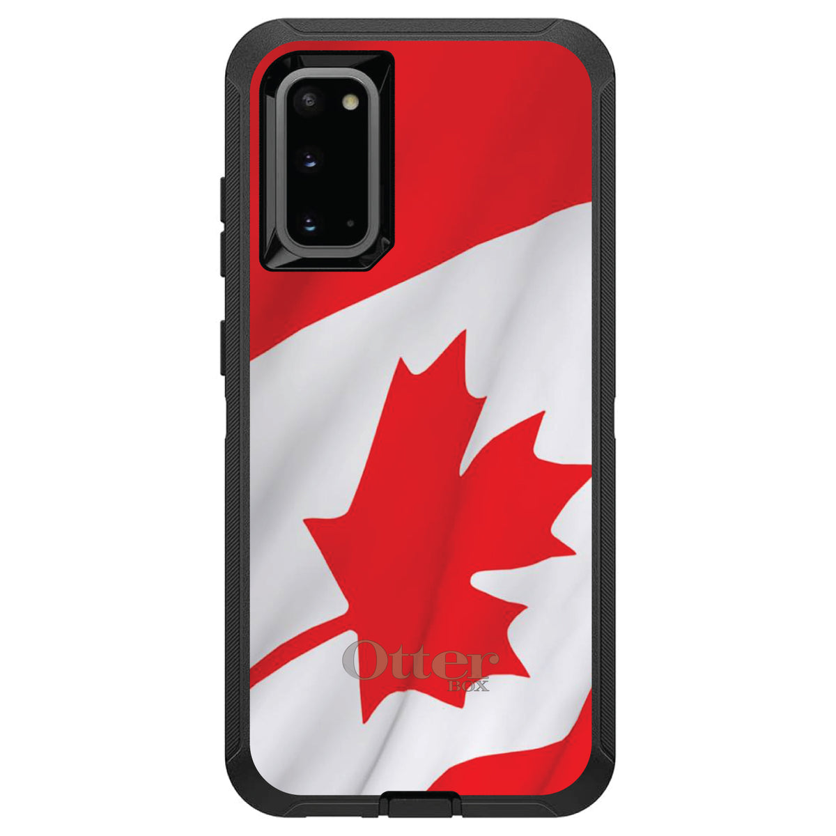Red White Canadian Flag Canada OtterBox Defender Case for iPhone & Galaxy, view 5