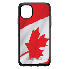 DistinctInk™ OtterBox Symmetry Series Case for Apple iPhone / Samsung Galaxy / Google Pixel - Red White Canadian Flag Canada