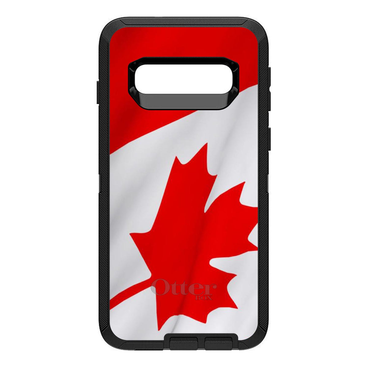 Red White Canadian Flag Canada OtterBox Defender Case for iPhone & Galaxy, view 6