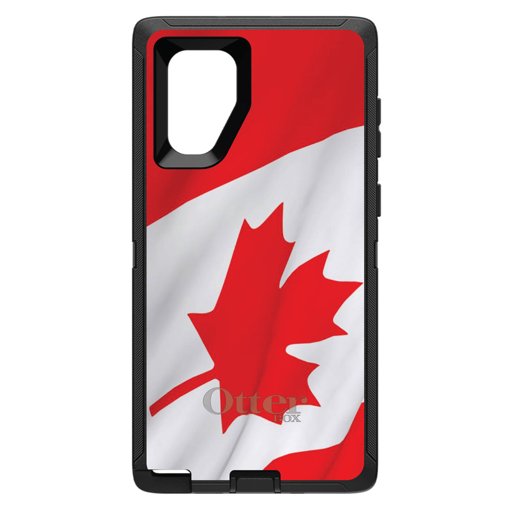 Red White Canadian Flag Canada OtterBox Defender Case for iPhone & Galaxy, view 12