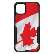 DistinctInk™ OtterBox Commuter Series Case for Apple iPhone or Samsung Galaxy - Red White Canadian Flag Canada