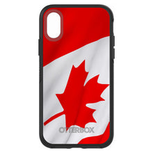 DistinctInk™ OtterBox Symmetry Series Case for Apple iPhone / Samsung Galaxy / Google Pixel - Red White Canadian Flag Canada