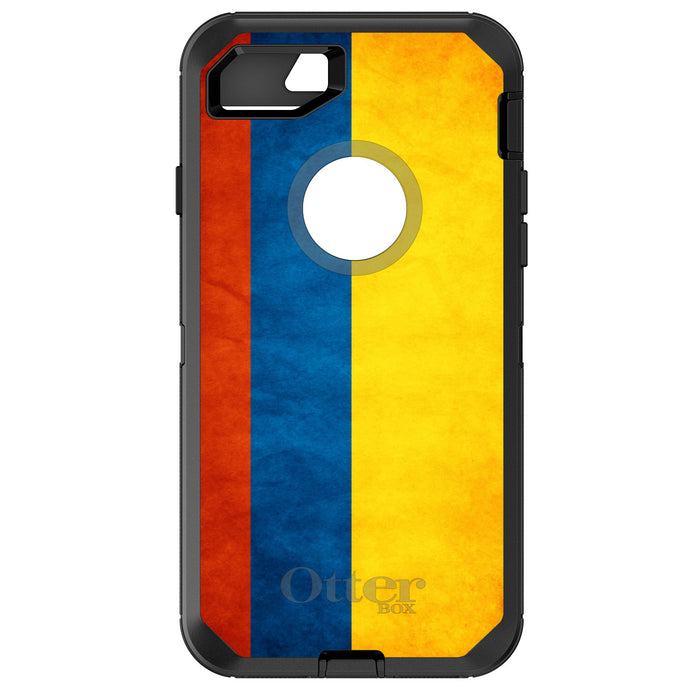 DistinctInk™ OtterBox Defender Series Case for Apple iPhone / Samsung Galaxy / Google Pixel - Colombia Old Flag