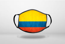 Colombia Old Flag - 3-Ply Reusable Soft Face Mask Covering, Unisex, Cotton Inner Layer