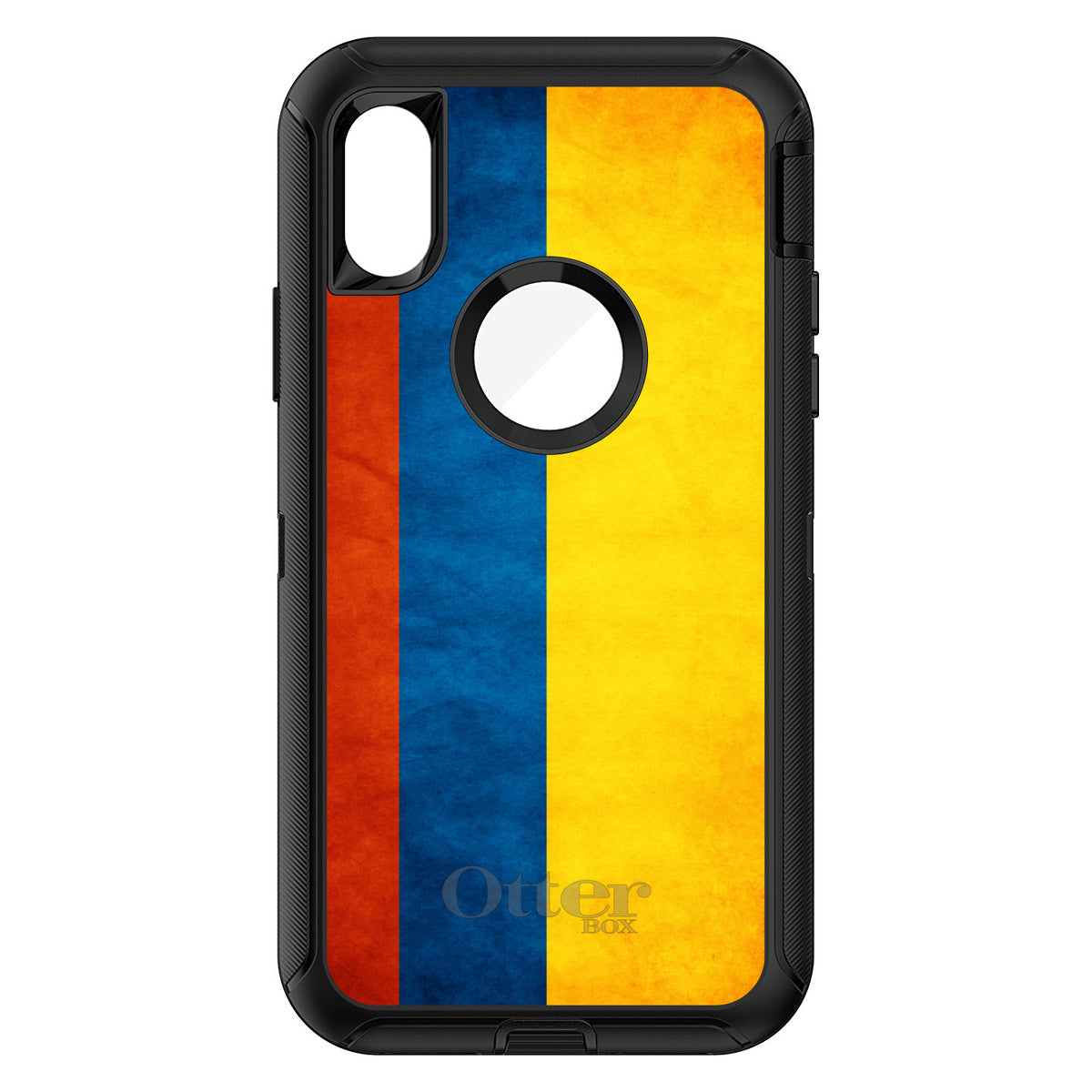 Colombia Old Flag OtterBox Defender Case for iPhone & Galaxy, view 3