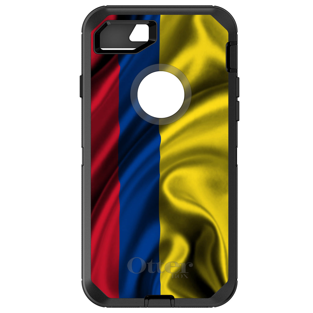 Colombia Waving Flag OtterBox Defender Case for iPhone & Galaxy
