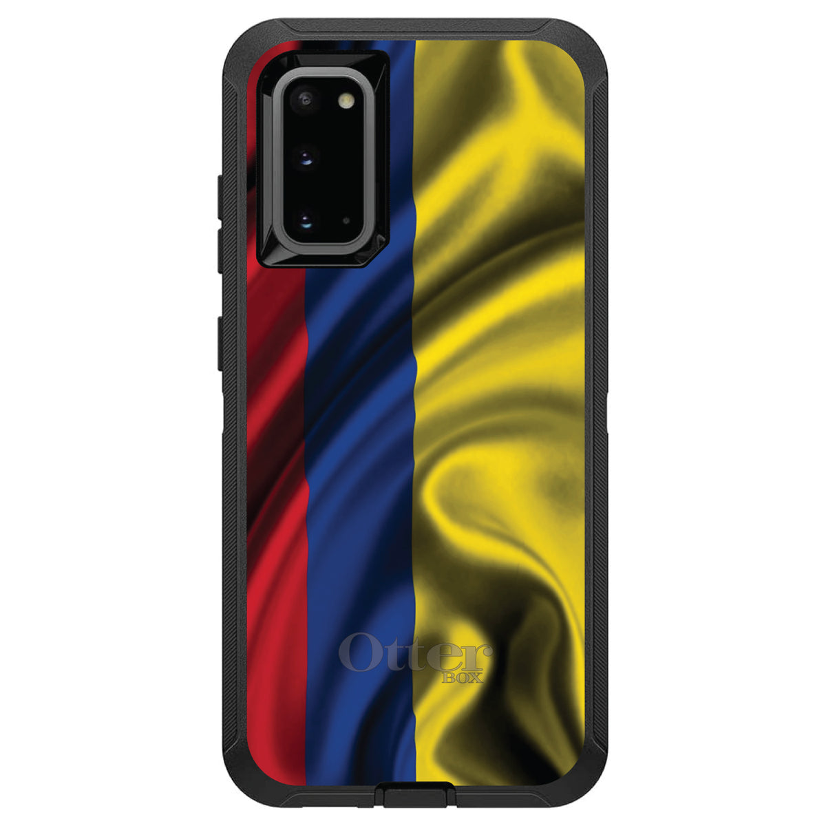 Colombia Waving Flag OtterBox Defender Case for iPhone & Galaxy, view 8