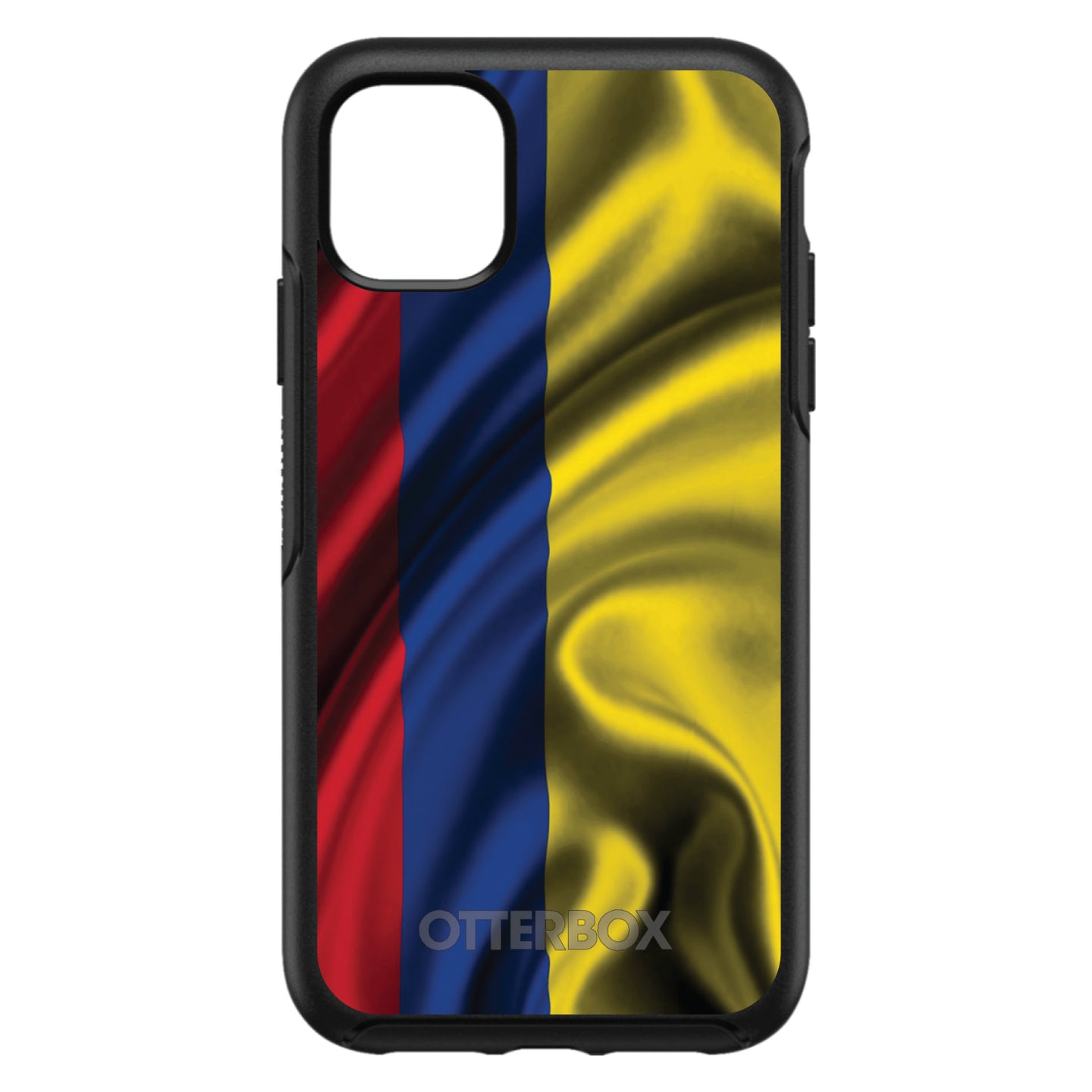 DistinctInk™ OtterBox Symmetry Series Case for Apple iPhone / Samsung Galaxy / Google Pixel - Colombia Waving Flag