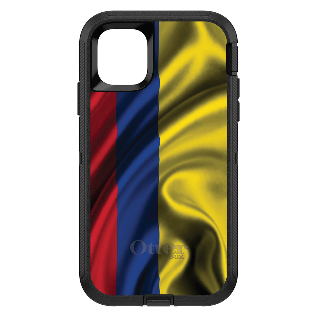 Colombia Waving Flag OtterBox Defender Case for iPhone & Galaxy, view 2