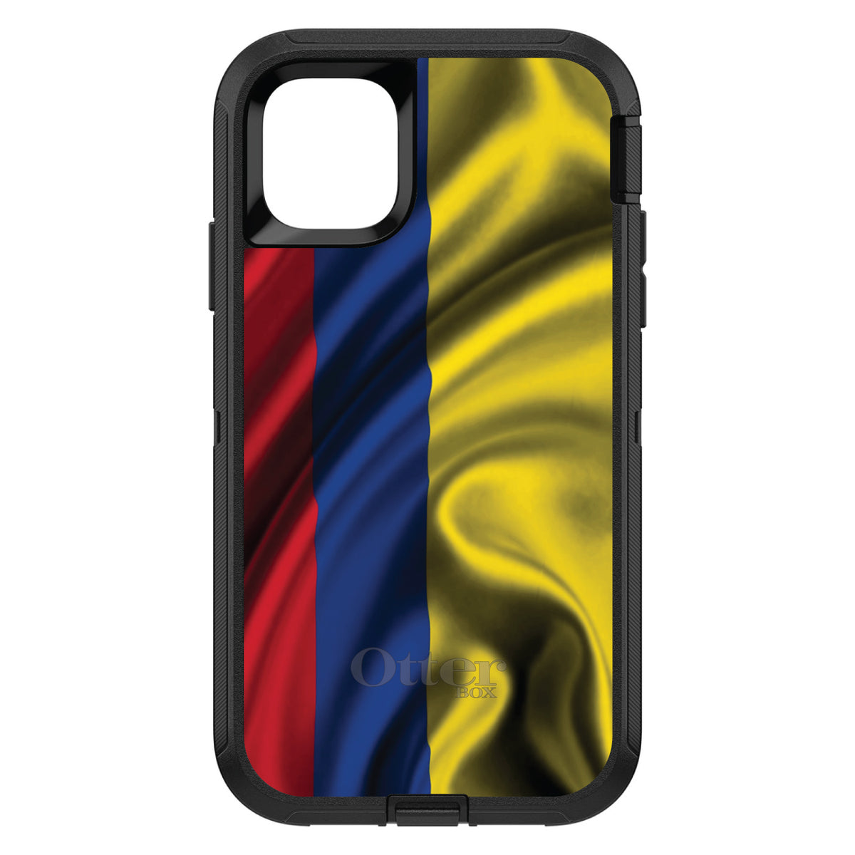 Colombia Waving Flag OtterBox Defender Case for iPhone & Galaxy, view 2