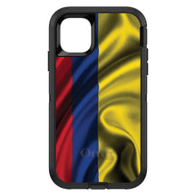 DistinctInk™ OtterBox Defender Series Case for Apple iPhone / Samsung Galaxy / Google Pixel - Colombia Waving Flag