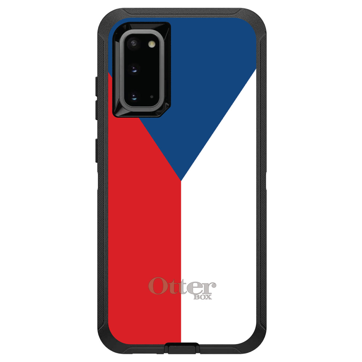 Czech Republic Flag OtterBox Defender Case for iPhone & Galaxy, view 8