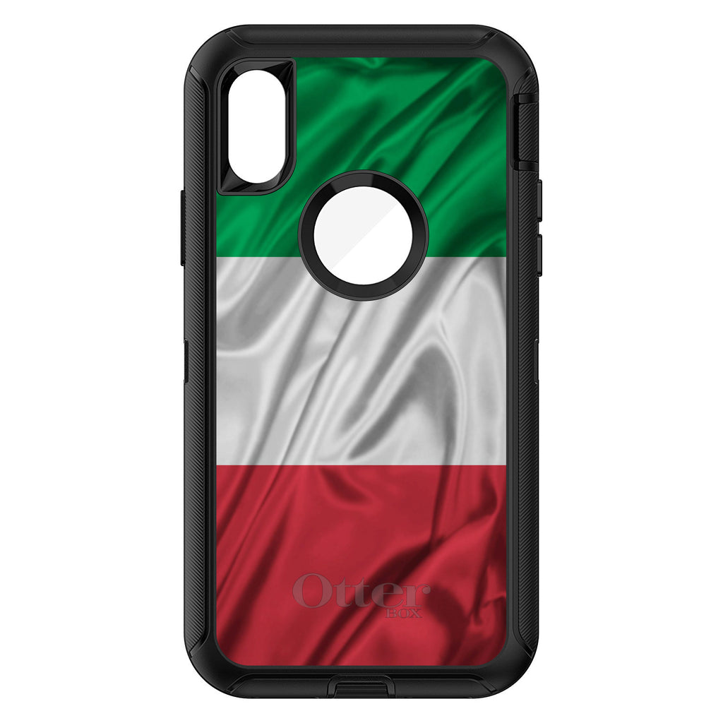 Red White Green Italian Flag Italy OtterBox Defender Case for iPhone & Galaxy, view 3