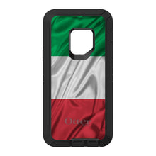 DistinctInk™ OtterBox Defender Series Case for Apple iPhone / Samsung Galaxy / Google Pixel - Red White Green Italian Flag Italy