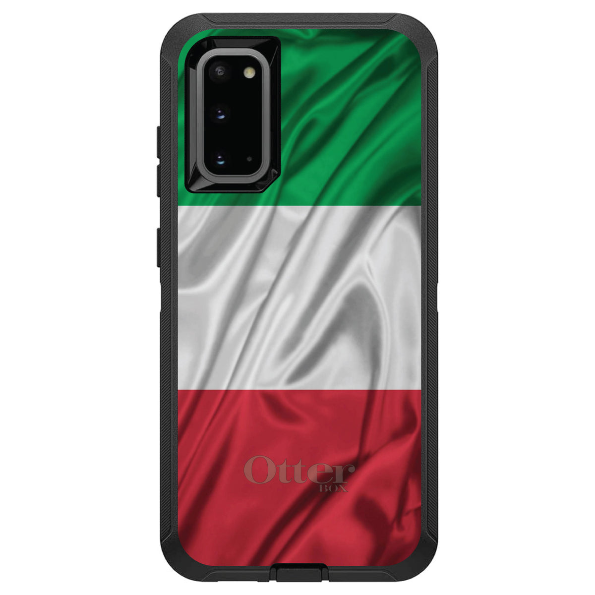 Red White Green Italian Flag Italy OtterBox Defender Case for iPhone & Galaxy, view 5