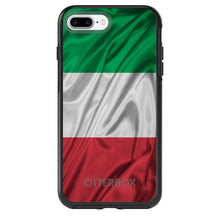 DistinctInk™ OtterBox Symmetry Series Case for Apple iPhone / Samsung Galaxy / Google Pixel - Red White Green Italian Flag Italy