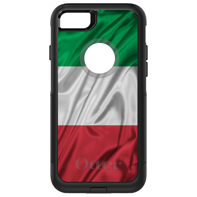 DistinctInk OtterBox Commuter Series Case for Apple iPhone or Samsung Galaxy - Red White Green Italian Flag Italy