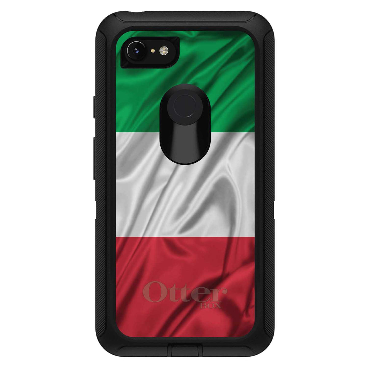 Red White Green Italian Flag Italy OtterBox Defender Case for iPhone & Galaxy, view 15