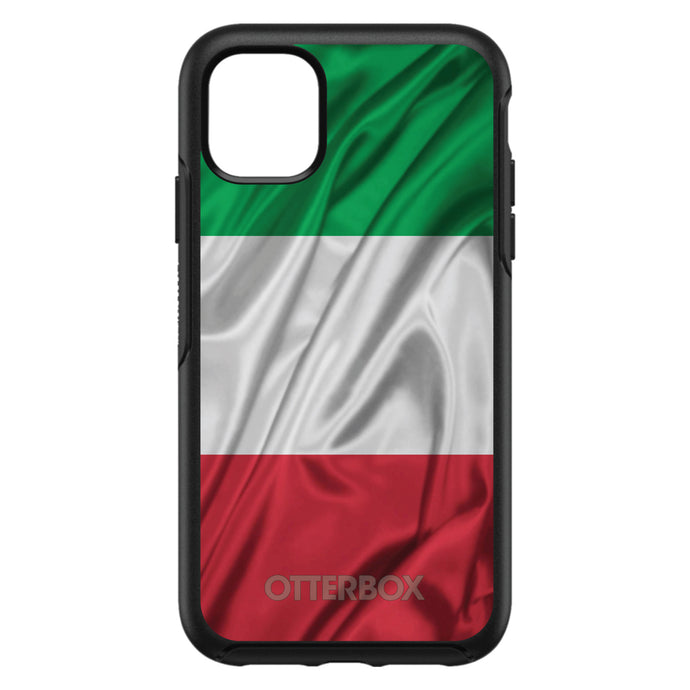 DistinctInk™ OtterBox Symmetry Series Case for Apple iPhone / Samsung Galaxy / Google Pixel - Red White Green Italian Flag Italy