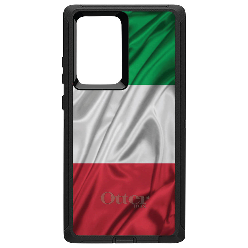 Red White Green Italian Flag Italy OtterBox Defender Case for iPhone & Galaxy, view 10