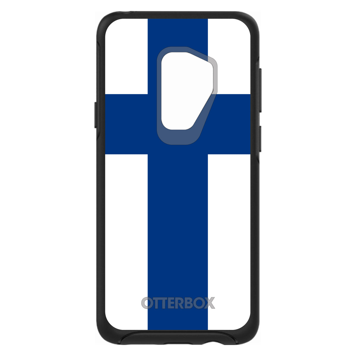 Finland Flag OtterBox Symmetry Case for iPhone & Galaxy, view 9