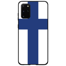 DistinctInk® Hard Plastic Snap-On Case for Apple iPhone or Samsung Galaxy - Finland Flag