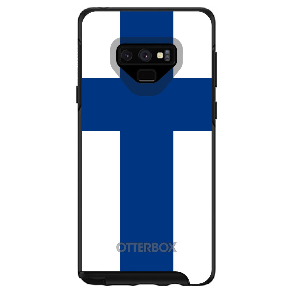 Finland Flag OtterBox Symmetry Case for iPhone & Galaxy, view 13