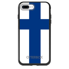 DistinctInk™ OtterBox Symmetry Series Case for Apple iPhone / Samsung Galaxy / Google Pixel - Finland Flag