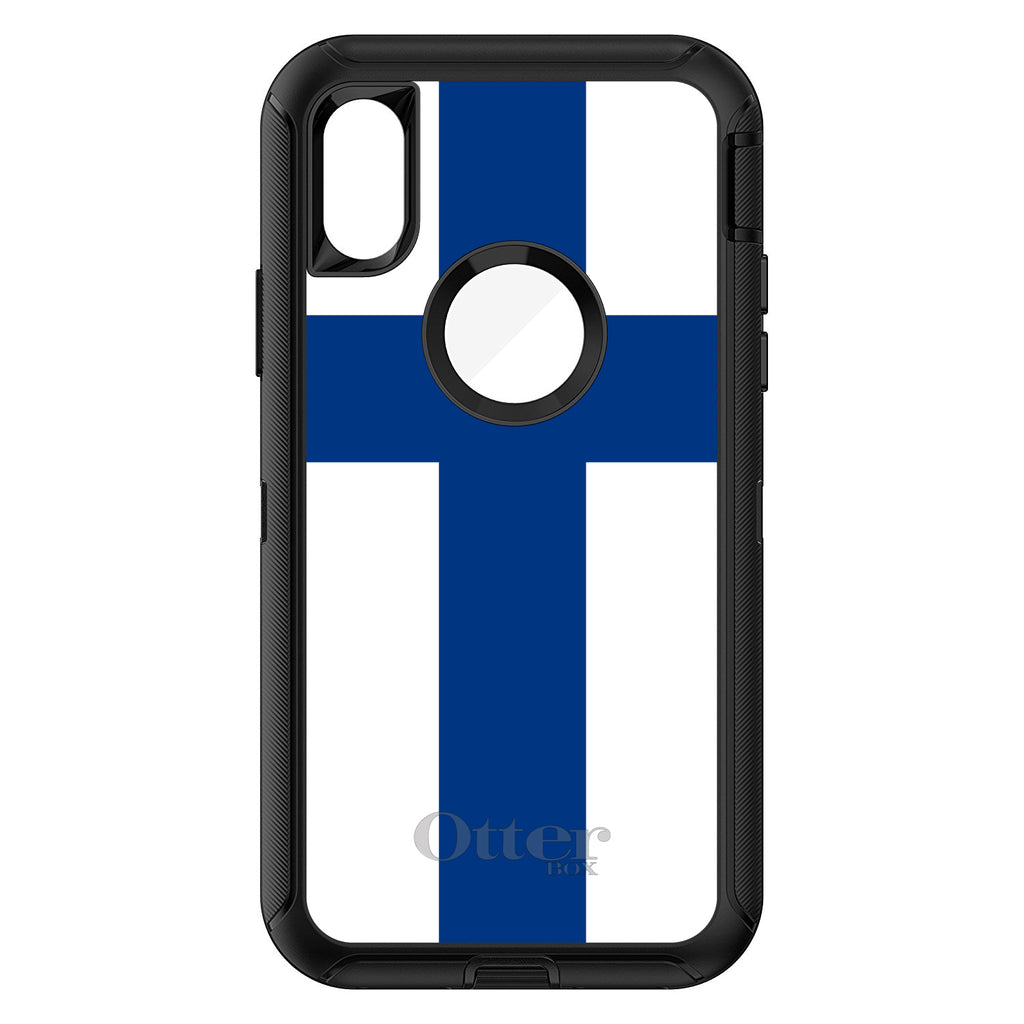 Finland Flag OtterBox Defender Case for iPhone & Galaxy, view 3