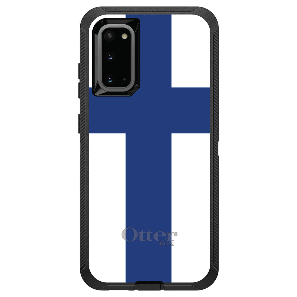 Finland Flag OtterBox Defender Case for iPhone & Galaxy, view 8