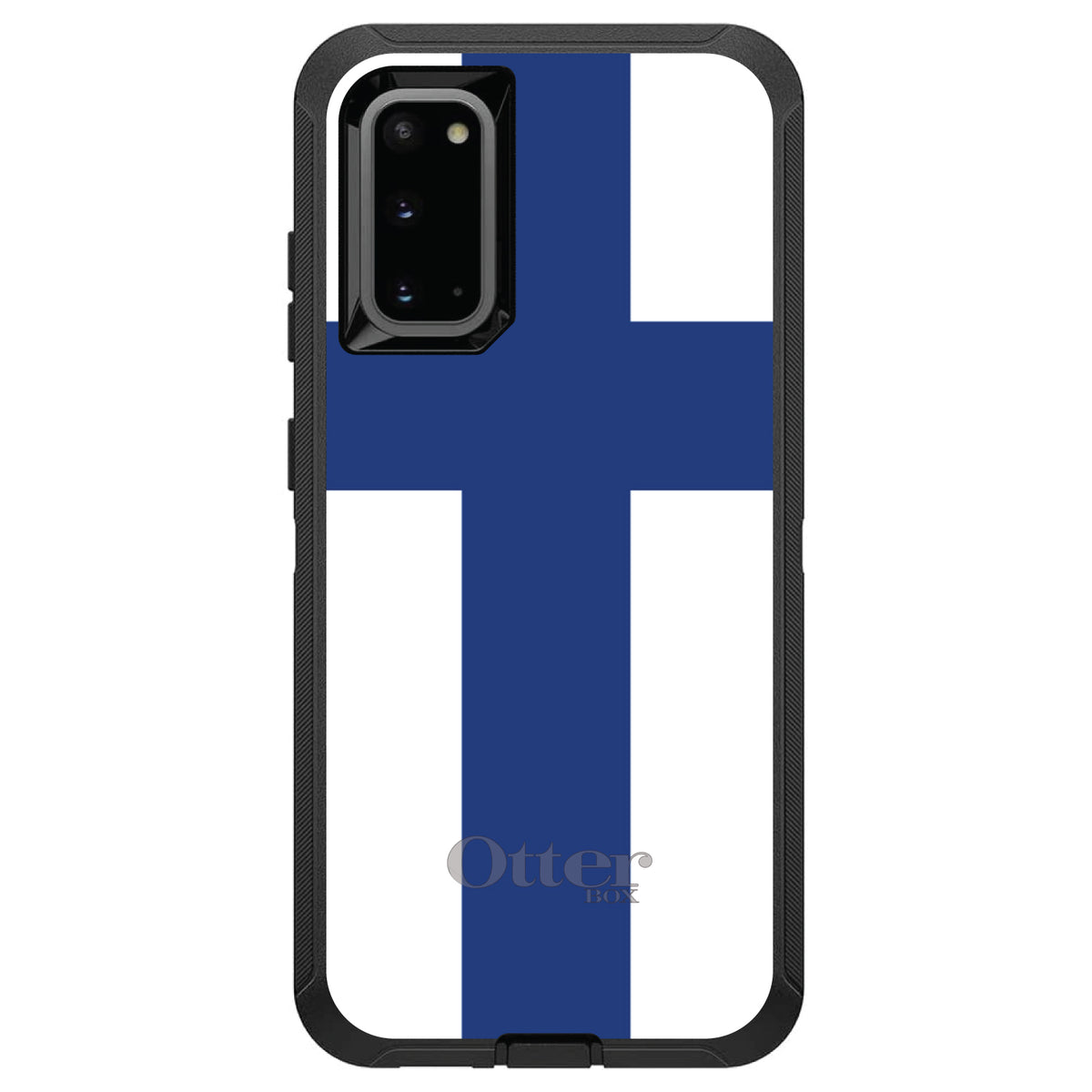 Finland Flag OtterBox Defender Case for iPhone & Galaxy, view 8