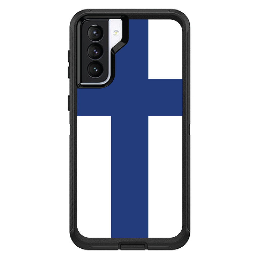 Finland Flag OtterBox Defender Case for iPhone & Galaxy, view 6