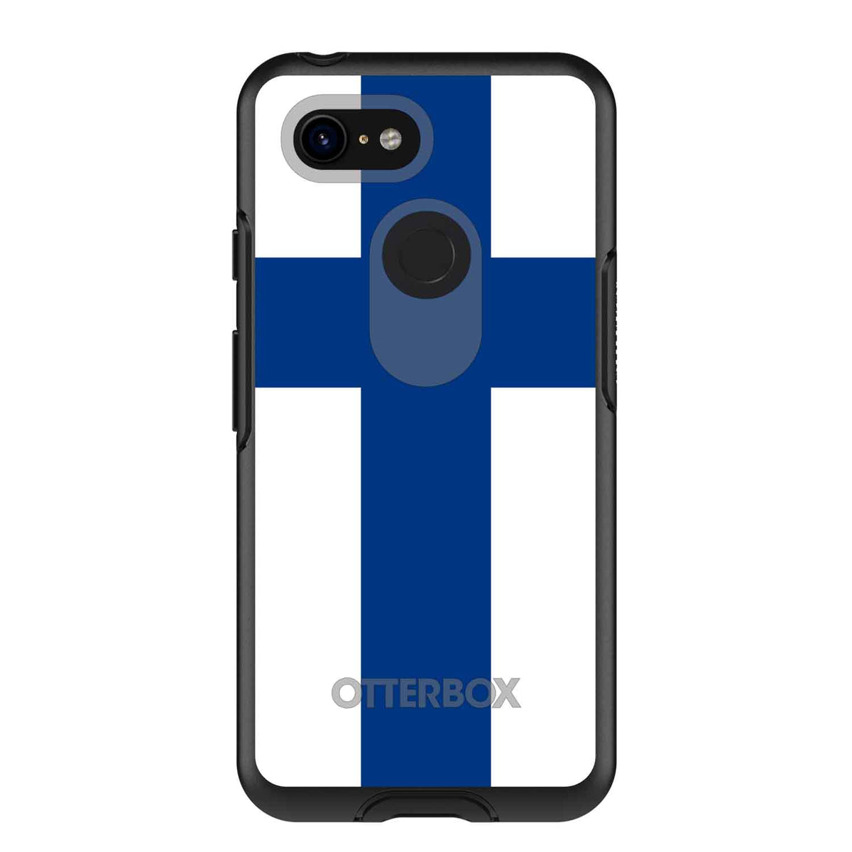 Finland Flag OtterBox Symmetry Case for iPhone & Galaxy, view 15