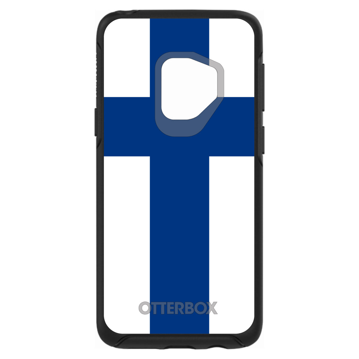 Finland Flag OtterBox Symmetry Case for iPhone & Galaxy, view 8