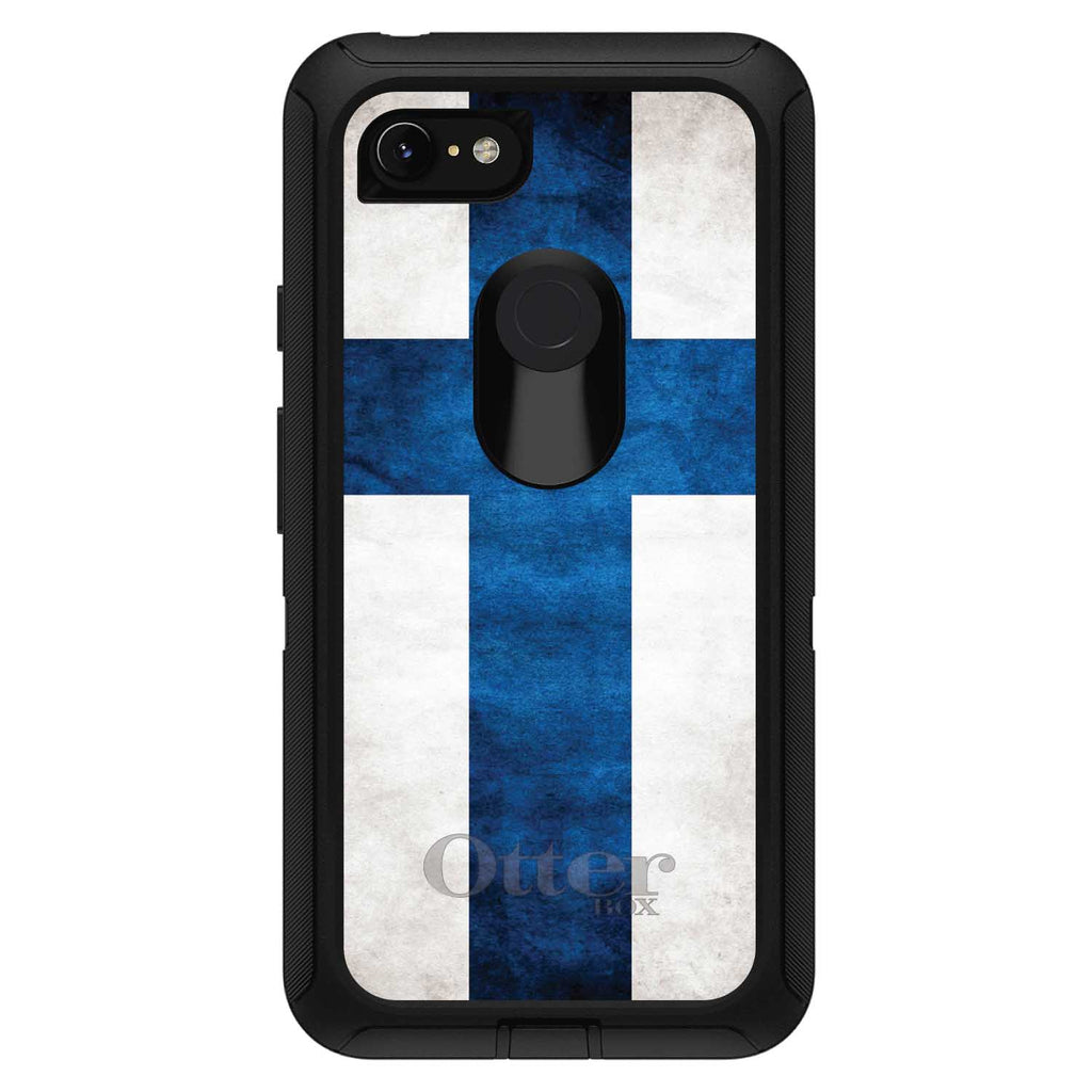 Finland Old Flag OtterBox Defender Case for iPhone & Galaxy, view 18